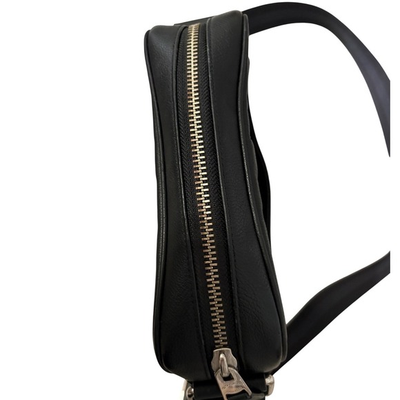 League Messenger Bag | Bags | Coach | COACH® Coach Black Leather Crossbody Messenger Flight Bag Men Adjustable Strap